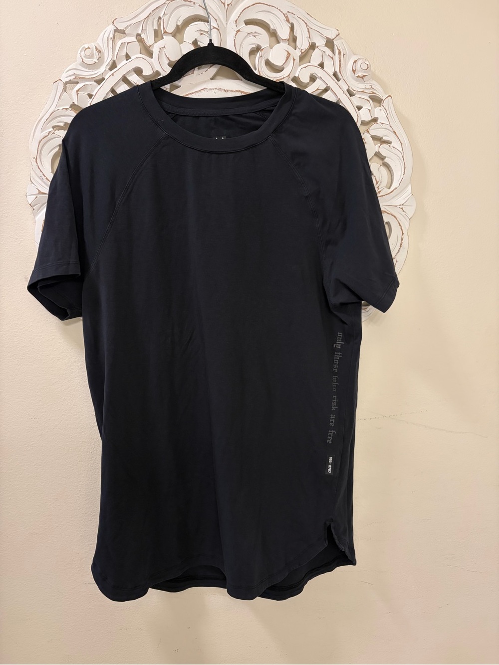 ASRV Supima Cotton Established Tee Black Style#DSG-0767 Black Large
